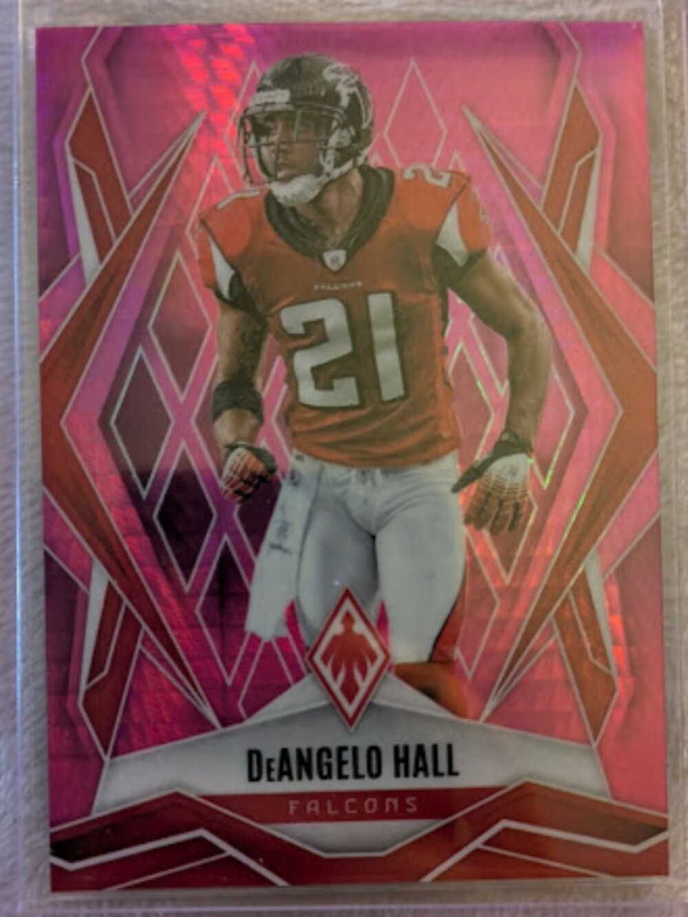 2025 Panini Pink Refractor DEANGELO HALL #54 138/299